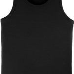 Girls' Soft Solid Cotton Blend Racerback Tank Top / 11-12 Years LILAX