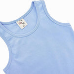 Girls' Soft Solid Cotton Blend Racerback Tank Top / 11-12 Years LILAX