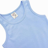 Girls' Soft Solid Cotton Blend Racerback Tank Top / 11-12 Years LILAX