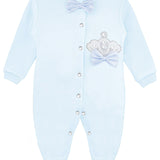 Baby Boy Newborn Crown Jewels Layette 3 Piece Gift Set