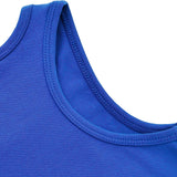 Girls' Soft Solid Cotton Blend Racerback Tank Top / 11-12 Years LILAX