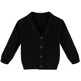 Toddler and Little Boys Cardigan Long Sleeve V-Neck Classic Knit School Sweater