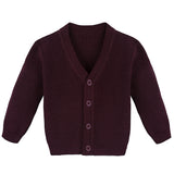 Toddler and Little Boys Cardigan Long Sleeve V-Neck Classic Knit School Sweater