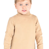 Girls' Solid Cotton Shirt Basic Long Sleeve Turtleneck T-Shirt / Toddler LILAX