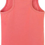 Girls' Soft Solid Cotton Blend Racerback Tank Top / 11-12 Years LILAX