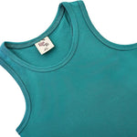 Girls' Soft Solid Cotton Blend Racerback Tank Top / 11-12 Years LILAX