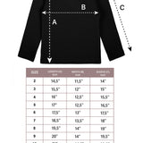 Girls' Basic Mock Turtleneck Long Sleeve Cotton Solid T-Shirt / 5 to 8 Years LILAX