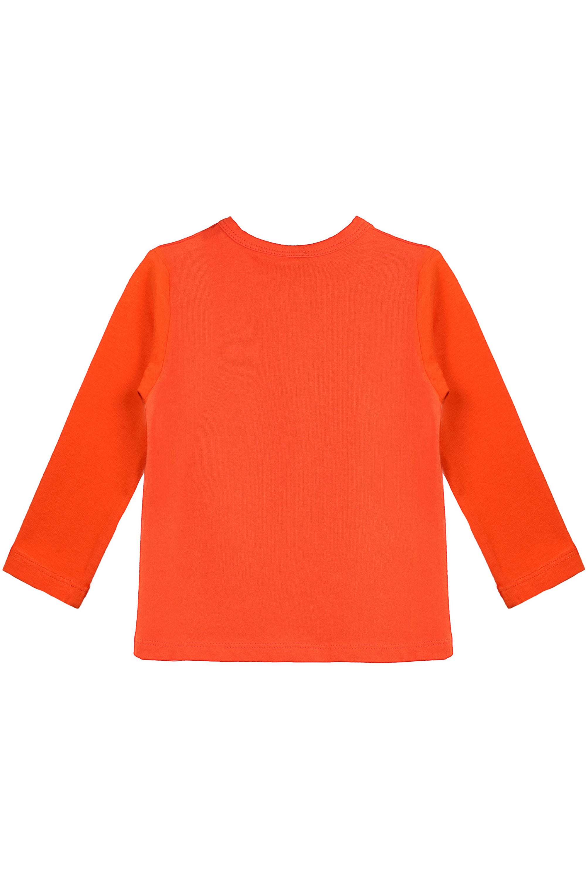 Girls' Basic Crewneck Long Sleeve Cotton T-Shirt / 8 to 10 Years LILAX