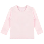 Girls' Basic Crewneck Long Sleeve Cotton T-Shirt / Toddler LILAX