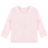 Girls' Basic Crewneck Long Sleeve Cotton T-Shirt / Toddler LILAX