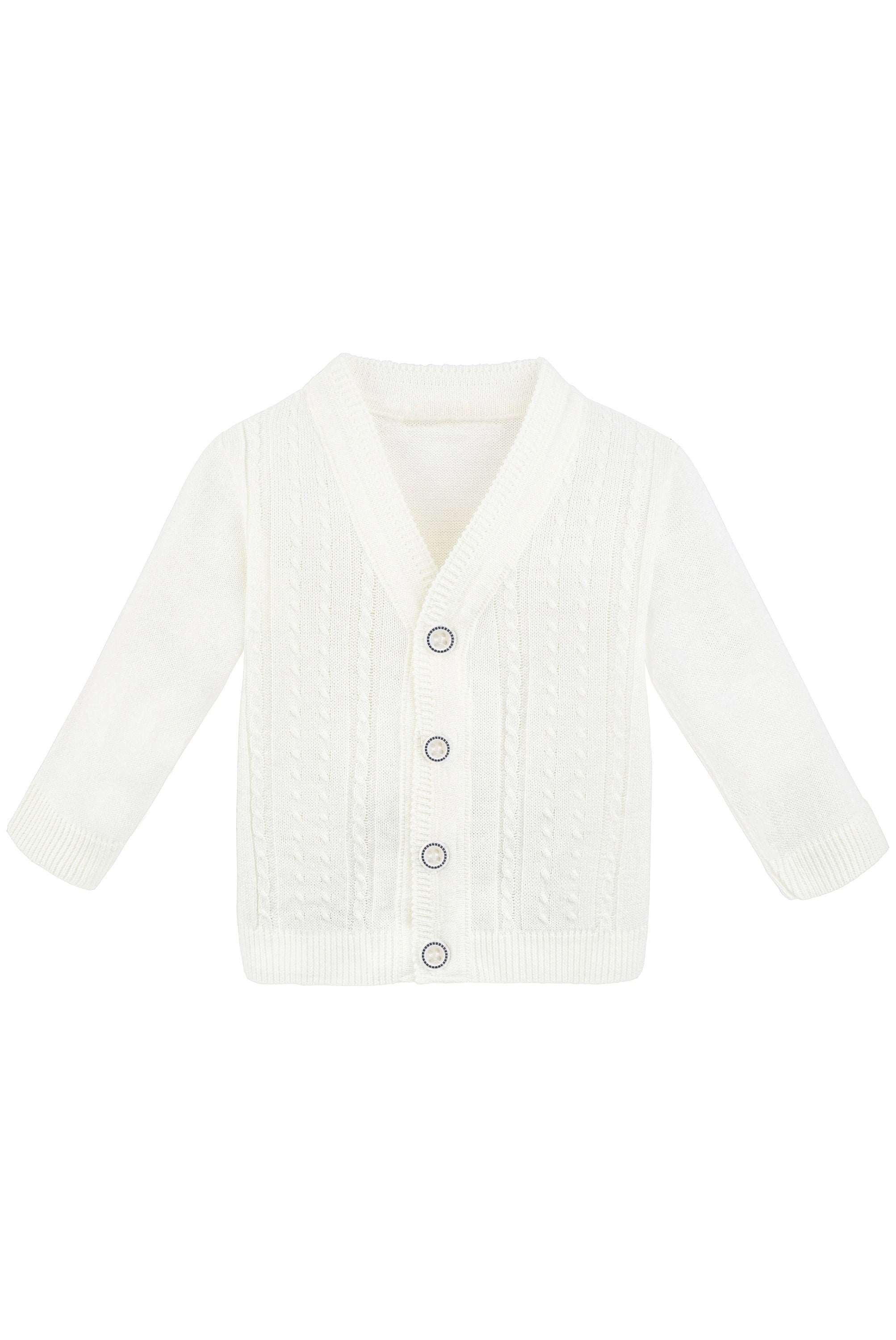 Baby Boy Basic Cable-Knit Exclusive  Cardigan Sweater LILAX