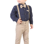 Boy Gentleman Tuxedo Dress Shirt Outfit Pant Set LILAX