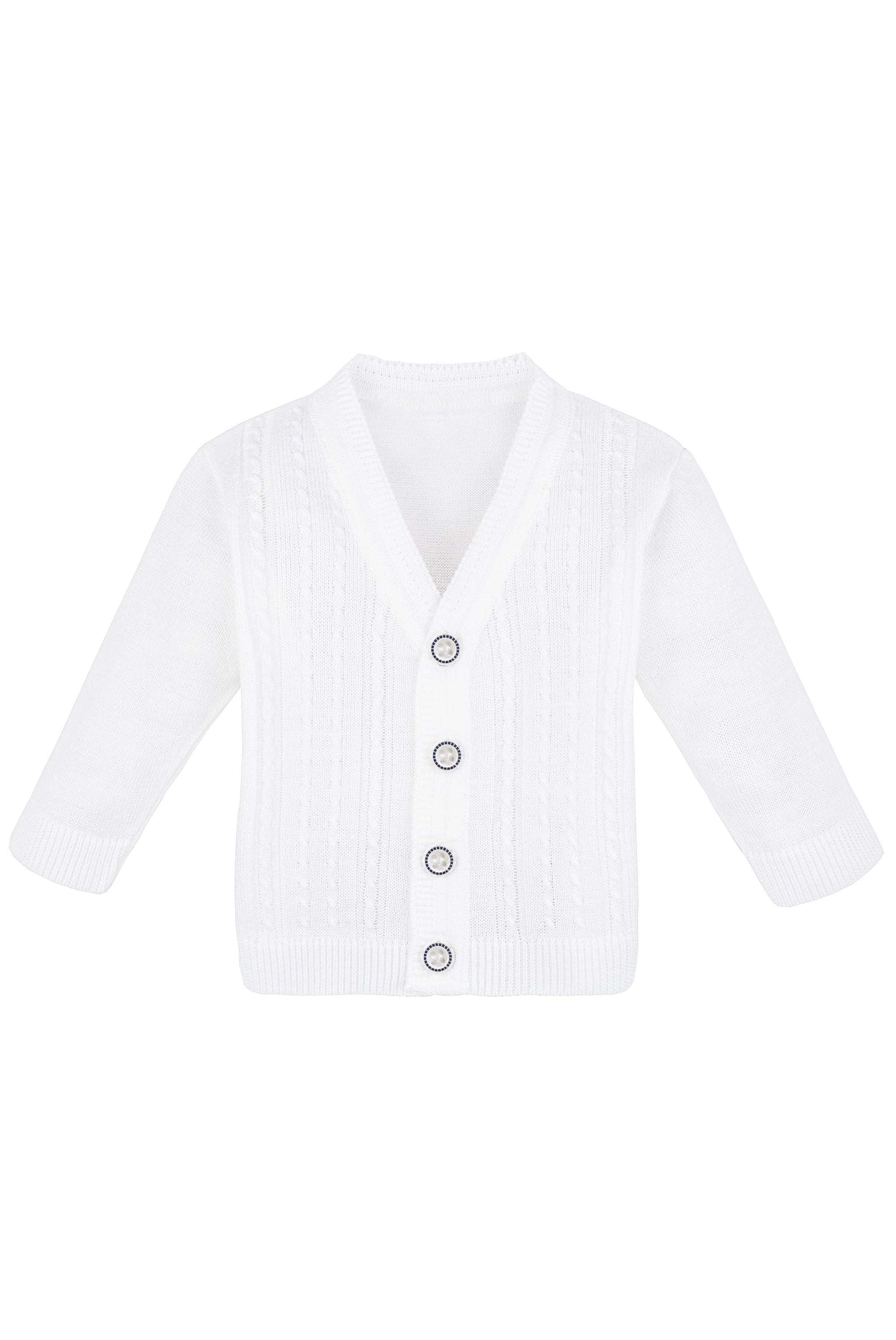 Baby Boy Basic Cable-Knit Exclusive  Cardigan Sweater LILAX