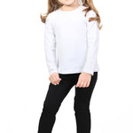 Girls' Basic Soft Leggings Solid Full Length Cotton / Toddler LILAX