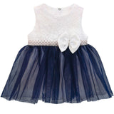 Baby girls lace tulle skirt dress with pearl belt attached and matching shoes & headband; perfect for christmas gift ideas