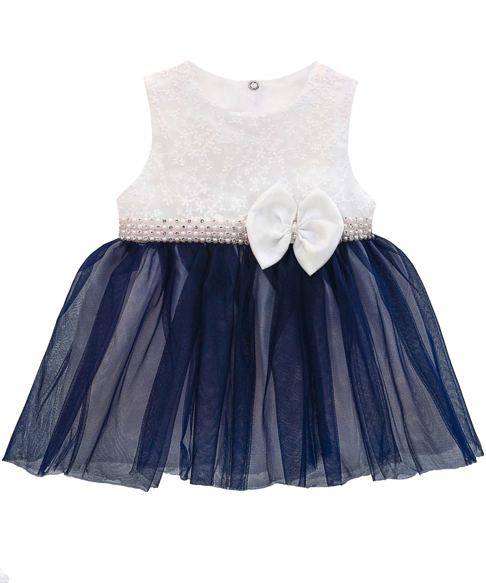 Baby girls lace tulle skirt dress with pearl belt attached and matching shoes & headband; perfect for christmas gift ideas 