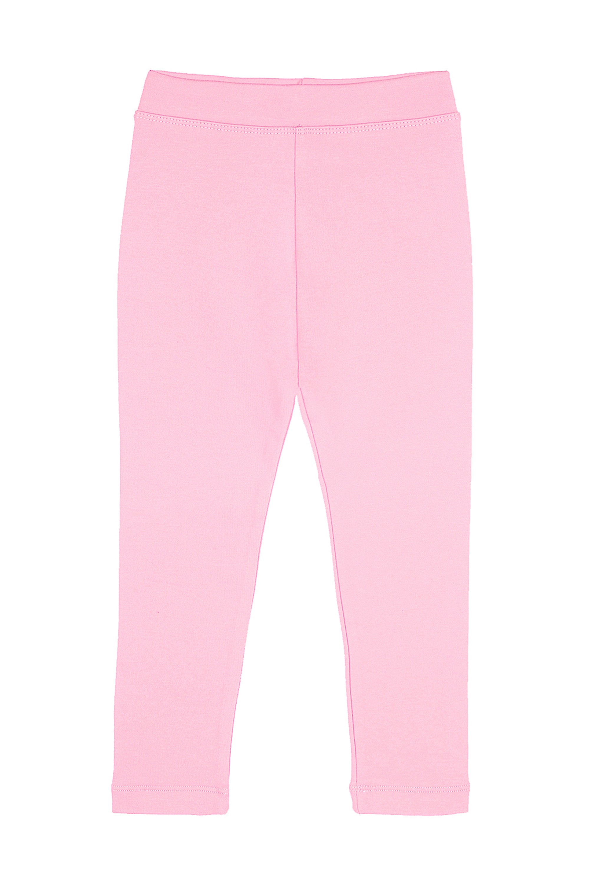 Girls' Basic Soft Leggings Solid Full Length Cotton / 9 to 12 Years LILAX