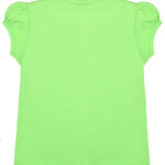 Baby Girls' Basic Short Puff Sleeve Round Neck T-Shirt / 12 to 24 Months LILAX