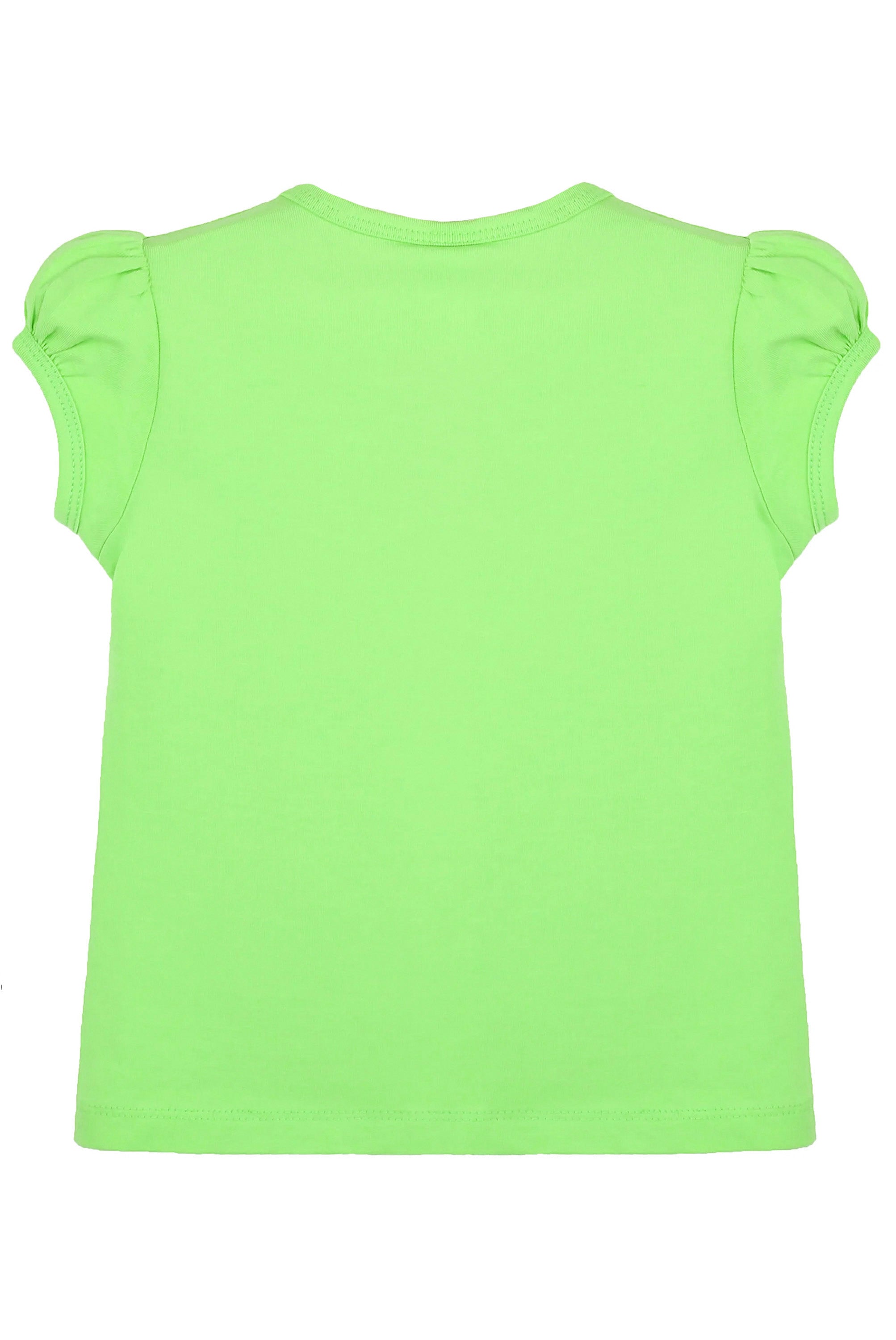 Baby Girls' Basic Short Puff Sleeve Round Neck T-Shirt / 12 to 24 Months LILAX