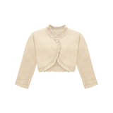 Baby Knit Button Detailed Bolero Cardigan