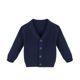 Boys Classic Knit V-Neck Cardigan Sweater