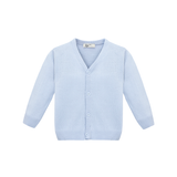 Toddler & Little Boys Knit V-Neck Button-Down Cardigan Sweater