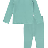 Baby girls cotton solid basic turtleneck t-shirt and leggings set; perfect for baby girl clothes & christmas gift ideas