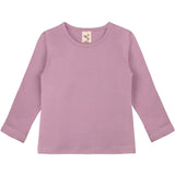 Girls' Basic Crewneck Long Sleeve Cotton T-Shirt / 11-12 Years LILAX