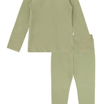 Turtleneck Long Sleeve Shirt and Comfy Leggings for Girls' Clothing 2T-5T lilax