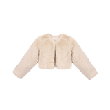 Girls Cozy Crewneck Bolero Cardigan