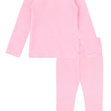 Girls cotton solid basic turtleneck t-shirt and leggings set; perfect for baby girl clothes & christmas gift ideas