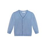 Toddler & Little Boys Knit V-Neck Button-Down Cardigan Sweater