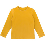 Girls' Basic Crewneck Long Sleeve Cotton T-Shirt / 11-12 Years LILAX