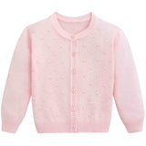 Baby & Toddler Girls' Knit Cardigan Long Sleeve Button Closure Sweater