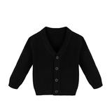 Boys Classic Knit V-Neck Cardigan Sweater