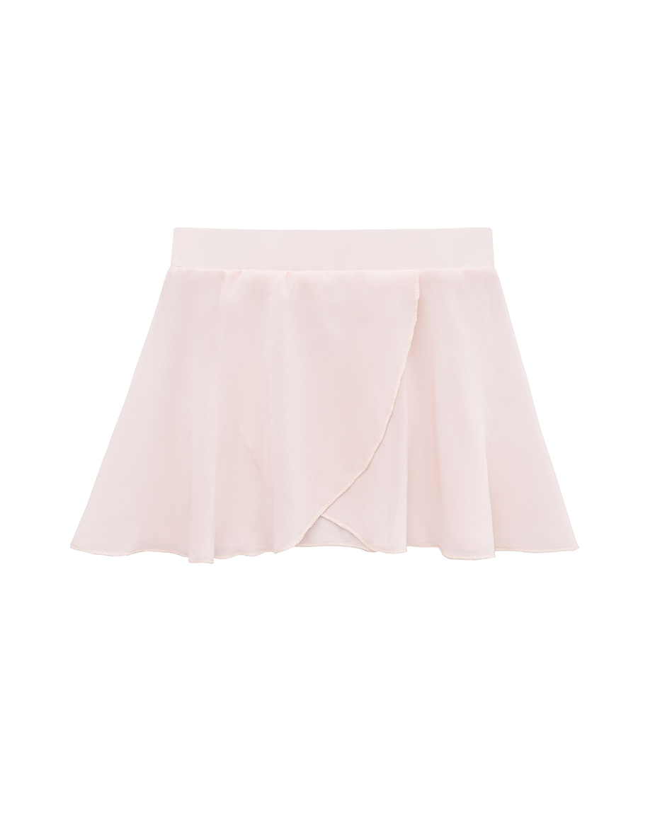 Girls Ballet Skirt Chiffon Wrap/Pull-On Dance Skirt