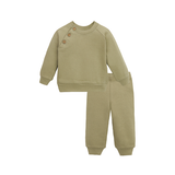 Baby Cotton Sweatshirt & Sweatpant Set