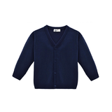 Toddler & Little Boys Knit V-Neck Button-Down Cardigan Sweater