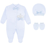 Crown Jewels Layette 3-Piece Gift Set for Newborn Baby Boys LILAX