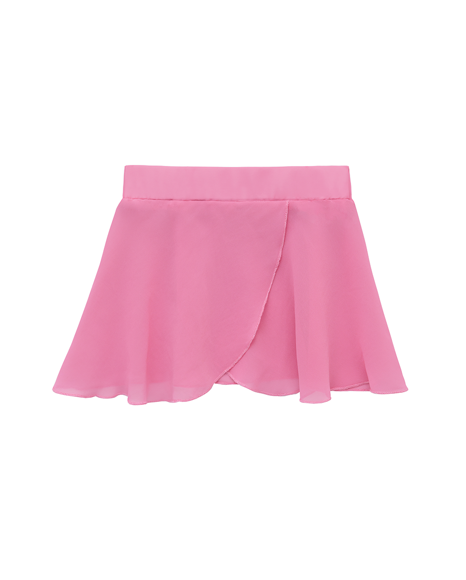 Girls Ballet Skirt Chiffon Wrap/Pull-On Dance Skirt