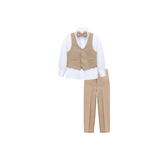 Boys 4-Piece Slim Fit Suit Set