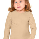 Baby Girls' Basic Long Sleeve Round Neck T-Shirt / 12 to 24 Months