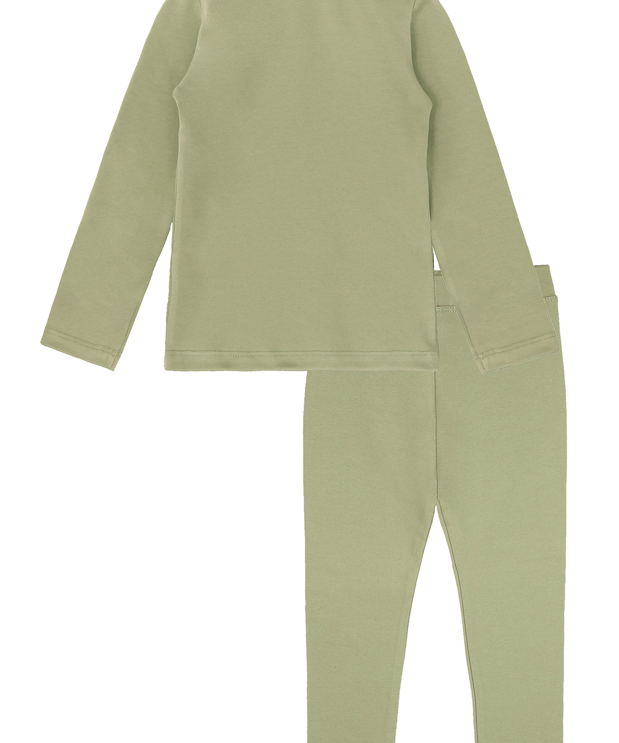 Girls cotton solid basic turtleneck t-shirt and leggings set; perfect for baby girl clothes & christmas gift ideas  