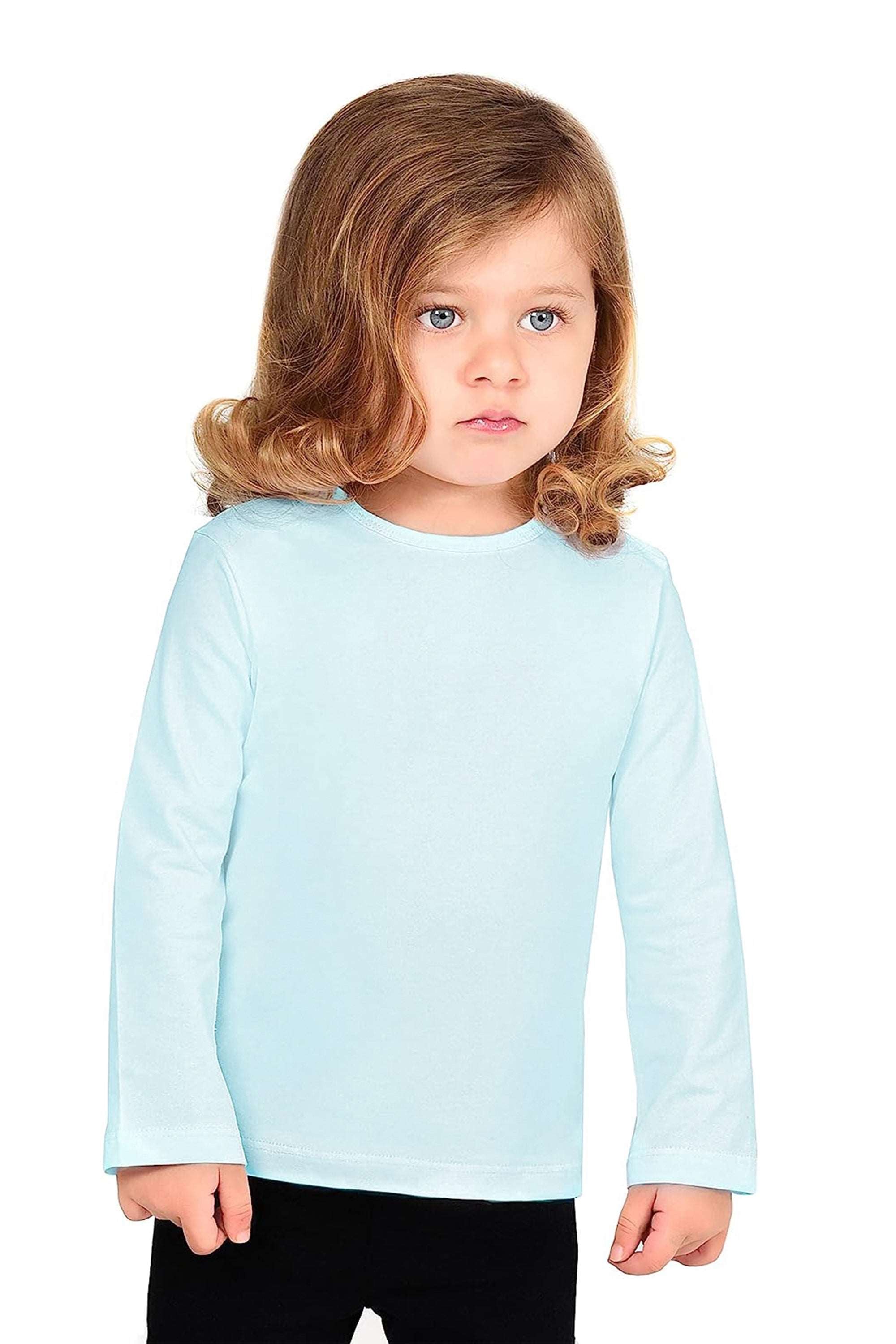 Baby Girls' Basic Long Sleeve Round Neck T-Shirt / 12 to 24 Months