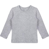 Girls' Basic Crewneck Long Sleeve Cotton T-Shirt / 11-12 Years LILAX