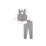 Boys 4-Piece Slim Fit Suit Set