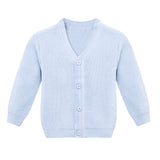 Toddler and Little Boys Cardigan Long Sleeve V-Neck Classic Knit School Sweater