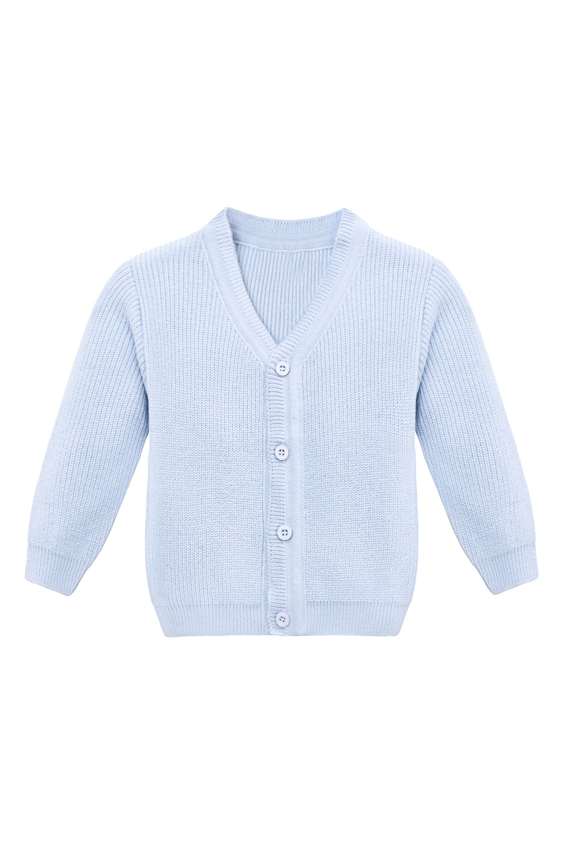 Toddler and Little Boys Cardigan Long Sleeve V-Neck Classic Knit School Sweater