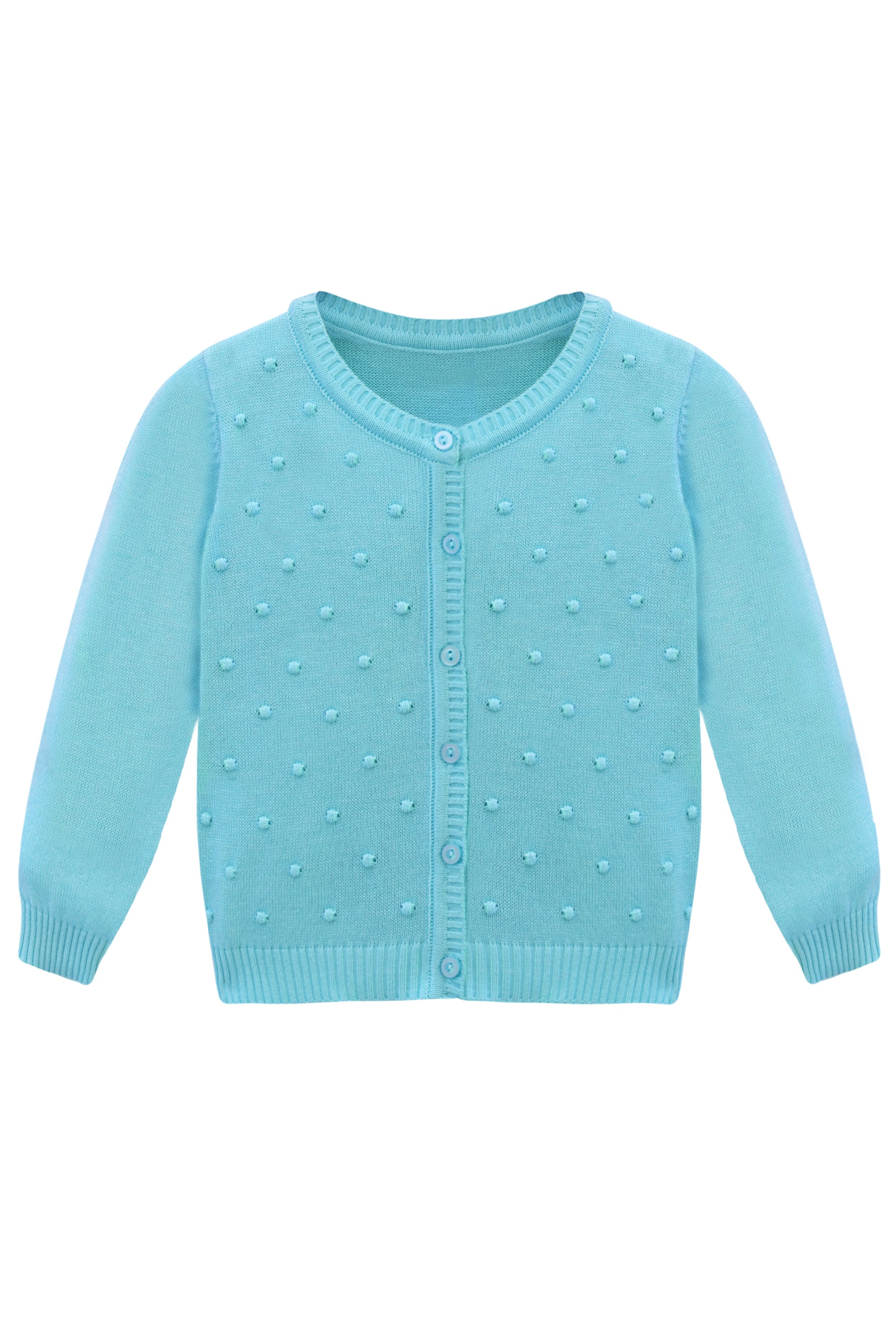 Baby & Toddler Girls' Knit Cardigan Long Sleeve Button Closure Sweater