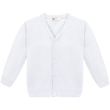 V-Neck Cardigan Sweater for Boys - Featuring Button Closure, Toddler to Youth